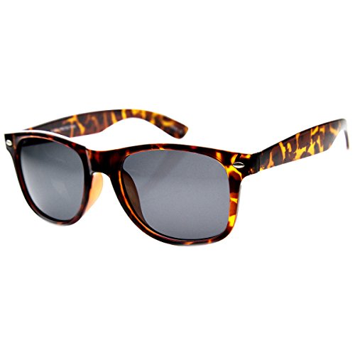 zeroUV TR-90 Shatterproof Horn Rimmed Classic Sunglasses (Polarized Lens)2