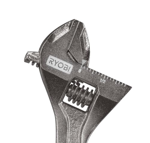RYOBI RHAW160 160 mm Adjustable Wrench, Grey - Image 3