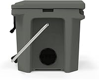 Vista 4 de Grizzly 20 Cooler Cofre de hielo de 20 cuartos de galón duradero con aislamiento rotomoldeado Fabricado en Estados Unidos Garantía de por vida