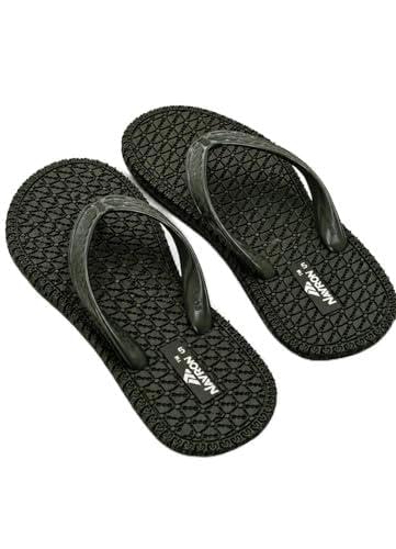 NAVRON Women’s Lightweight Anti-Slip Rubber Flip Flops Slippers – Comfortable Daily Wear Bathroom, Beach & Casual Thong Sandals for Girls and Women-image-30
