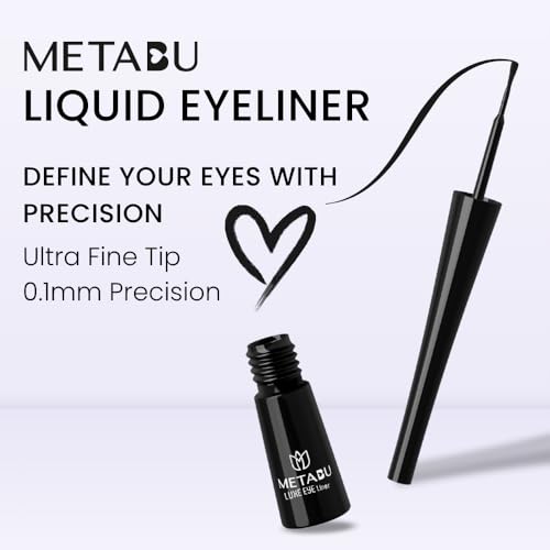 Image of Eyeliner - Brown, Waterproof Smudge proof Liquid liner | Long Lasting Eyeliner | One Stroke Application Liquid liner | Glossy Finish Eye Makeup with Quick-Dry Formula - 4ml