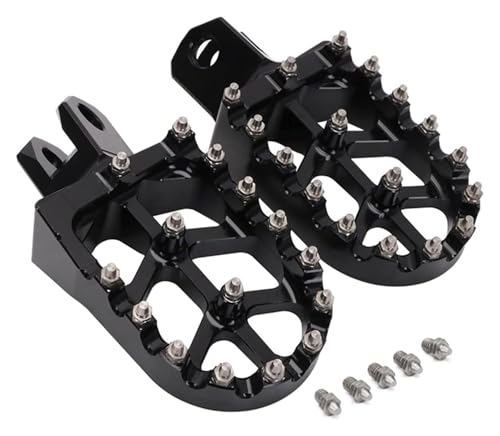 Repose pieds Suzuki DRZ400 et RM noir pour pédale de moto