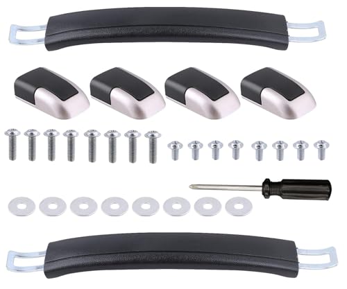 A-xctoe Luggage Replacement Handle Pulls - 8.8 Inches Luggage Handle Suitcase Black Flexible Spare Strap Handle Grip Replacement for Suitcase Luggage Case2
