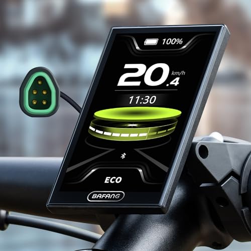 Bafang 4 0-Zoll eBike Display DPC010 für M620 M600 M560 M510 M420 Mittelmotoren 0-6 Pedal Assist Levels eBike Display mit automatischer Hintergrundbeleuchtung CAN Protokoll