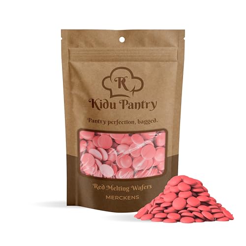 Merckens Chocolate Melting Wafers Bulk Bag Perfect For Dipping Deserts Baking And More (1 Pound Red 2026)