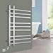 Produktbild JackeyLove Elektrisches Handtuchregal, Wandmontage Edelstahl beheizte Handtuchschiene 750 * 560 * 120-90W,201