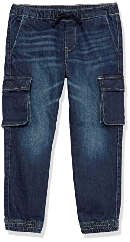 GUESS Boys' Denim Cargo Pants