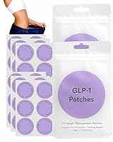 MOPZIJA 60 PCS Abnehmpflaster Patch, pflaster zum abnehmen,glp-1 pflaster zum abnehmen,Hautfreundliches Pflaste, Diskret & Komfortabel Für Erwachsene, Einfache Anwendung für alle Körpertypen (Lila)