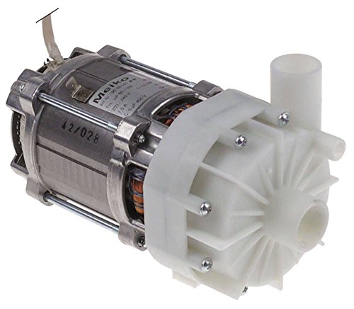 HANNING UP60-388 Pumpe für Spülmaschine Meiko FV130.2, DV200.2, DV270.2, FV250.2 mit Metall-Laufrad 0,22kW 200/240V Eingang ø 28mm