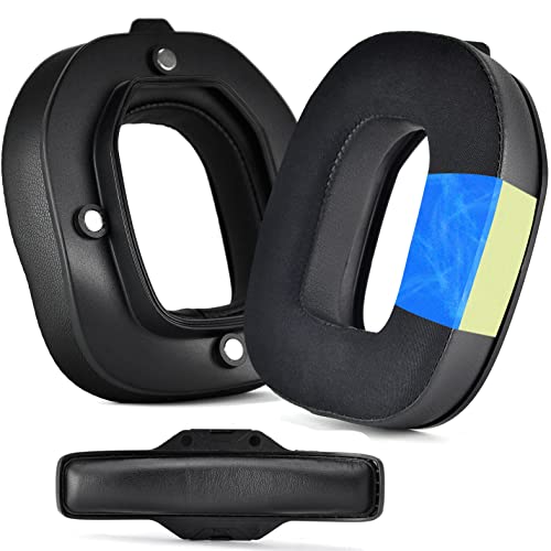 XBERSTAR Cooling Gel earpads Astro A40 TR Replacement Ear Pads Cushions for Astro A40TR Headphones (Cooling Gel earpads+Leather Headband)