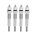 4Pcs Engine Plugs Quick Start Plug Set for Enhanced Starting Performance Ideal for NPR NQR 1992 to 1998 and W3500 W4500 Forward Tiltmaster with Construction and Double Coil