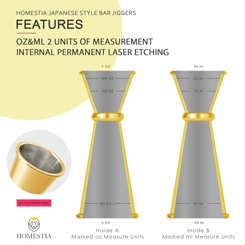 image for Homestia Muddler for Cocktails Set, 304 Stainless Steel 10