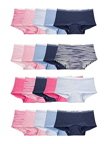 Fruit of the Loom Girls' Cotton Boyshort Underwear