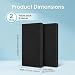 2 Stück Flusenfilter Ersatz für Trockner Kompatibel mit Gorenje SP13 D9866E D7565L Panasonic 429410 ANH628504 Schaumstoff Filter 280x137x20 mm für Wärmepumpentrockner Kondenstrockner