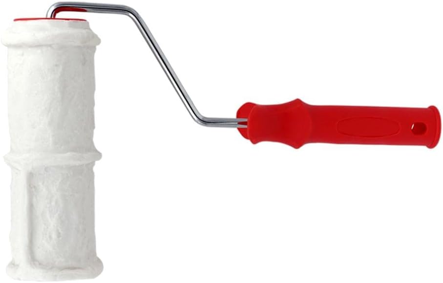 Temptation Embossed Paint Roller | DIY Wall Decor Tool | Create Beautiful Flower Patterns | Decoration Painting Machine | Texture and Emulsion Paint | 13.77x9. - Style01