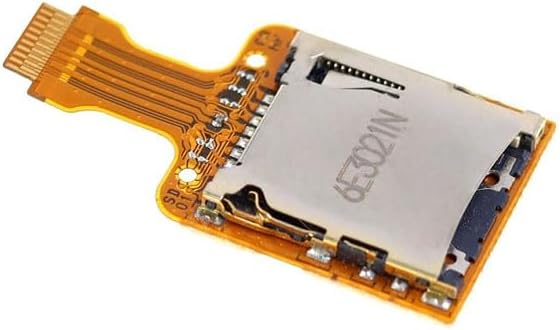Replacement Game Card Slot Socket with Board Micro SD TF Card Slot Socket for Nintendo New 3DS XL LL (Game Socket)