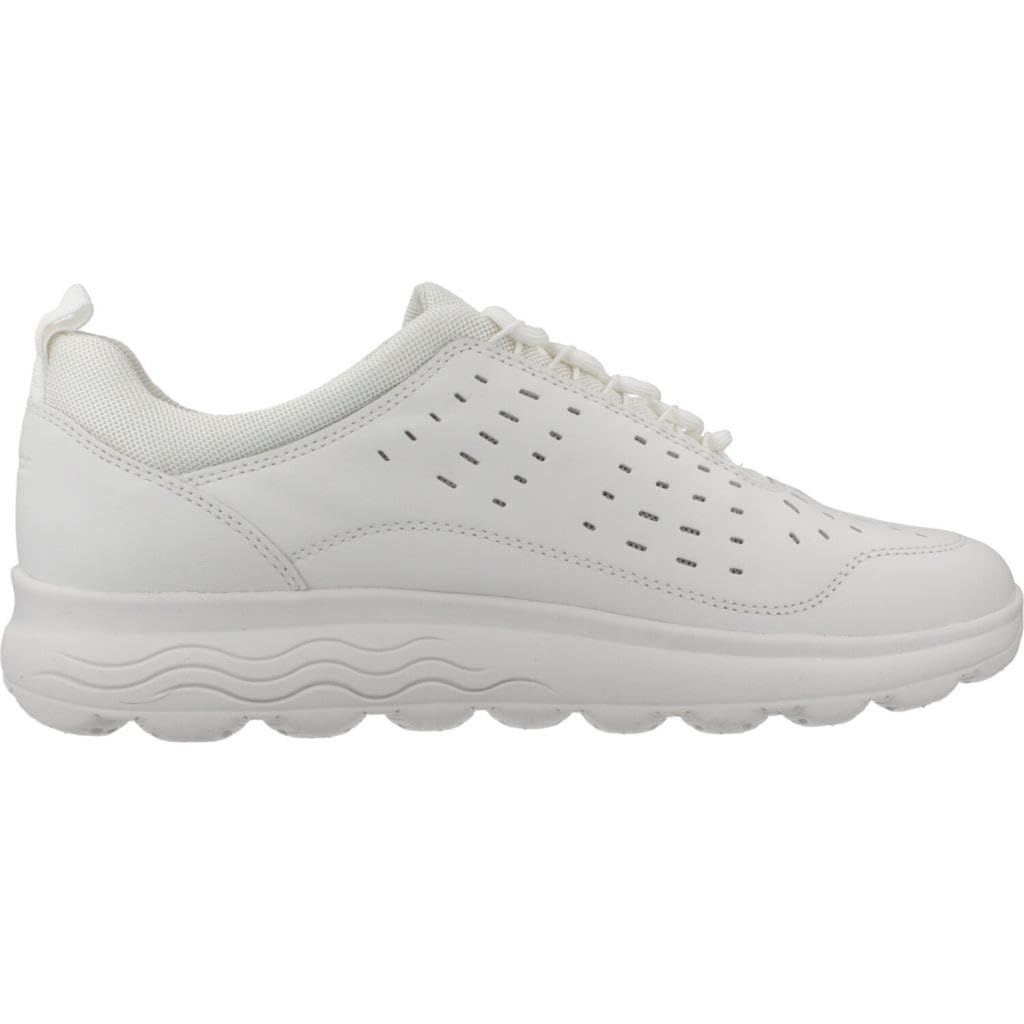 Geox Sneaker da Donna D Spherica D, Bianco, 38 EU