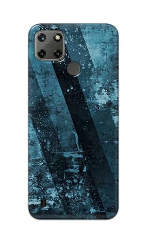 Image of Printed Hard Back Cover for Realme C25Y Back Cover (Rugged Background -J1) -190724(EA)