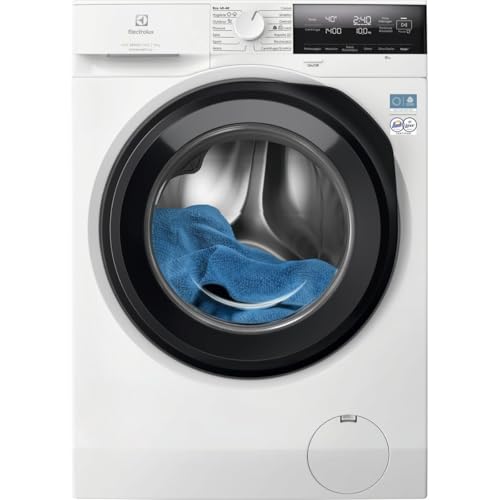 Electrolux Lavatrice SensiCare 600 10 kg EW6F310V, Carica Frontale, Centrifuga 1400 giri, Programma Eco 40-60, Motore Affidabile [Classe di efficienza energetica A]