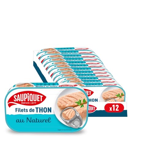 SAUPIQUET - Filets de Thon au Naturel - Découpés...