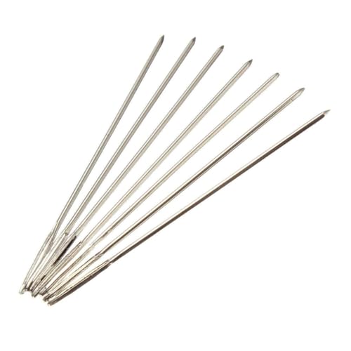 SEWACC 11ct Embroidery Fabric Cross Stitch Needles 100pcs 3.6cm Length Tapered Tips for Craft Sewing