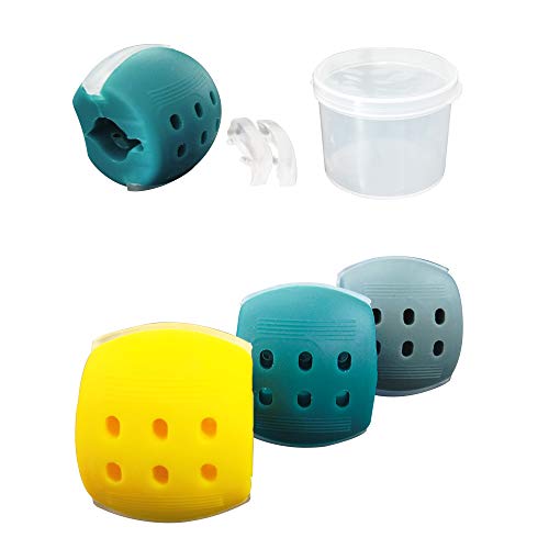 Exercitador de linha da mandíbula, Andoer Exercitador de linha da mandíbula Bola de ginástica Pescoç