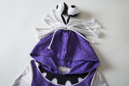 Disfraz Monster Inc Boo niña vestido tutu miniatura 5