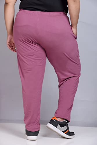 Image of CUPID Women's Cotton Track Pants Regular Fit Lounge Wear Gym Joggers Sports Trouser Night Pants for Ladies