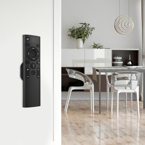 5 Stück Magnetischer Fernbedienung Halterung, Verbesserter Fernbedienungshalter, Silikon Starker Magnethalterung Fernbedienung Halterung Wand, Wandhalterung Fernbedienung fur Schule Zuhause, Schwarz