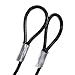 Stainless Steel Tether Lanyard for GoPro Hero Session/ 4/3+/ 3/2/1 Sport Camera (2 Pack)