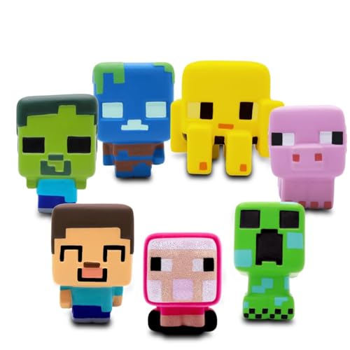 Minecraft SquishMe - série 6: Brinquedo anti-stress com espuma Squeeze (Scented Squishy) bolsa surpresa