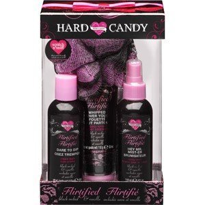 Hard Candy Flirtified Black Orchid & Vanilla Bath Set, 4 pc