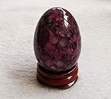 Purple Red Sugilite Sphere Gemstone Crystal Sphere Egg Olive 30X40mm(1.6