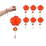 Zoom IMG-2 cryfokt lanterne decorative rosse per Zoom IMG-2 cryfokt lanterne decorative rosse per