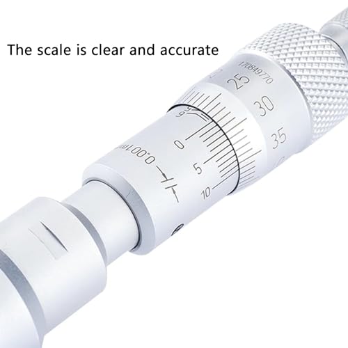 Micromètre interne à 3 points contre l'usure des outils avec vernier acier - 4