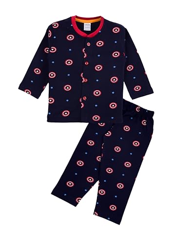 Image of 3BROS BodySuit /Dress for Boys /Girls Full Pajama & Casual Full Sleeves Night Suit Top Combo Kids Set