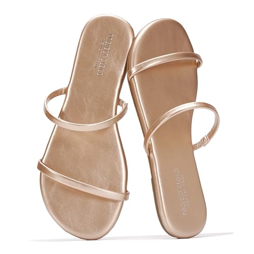 Image of Project Cloud Summer Sandals for Women with Memory Foam Insole (Transition) | Memory Foam Insole; Beach Flip Flops; Non-Slip Sole; Lightweight Double Straps; Summer Sandals for Women; Everyday Comfort