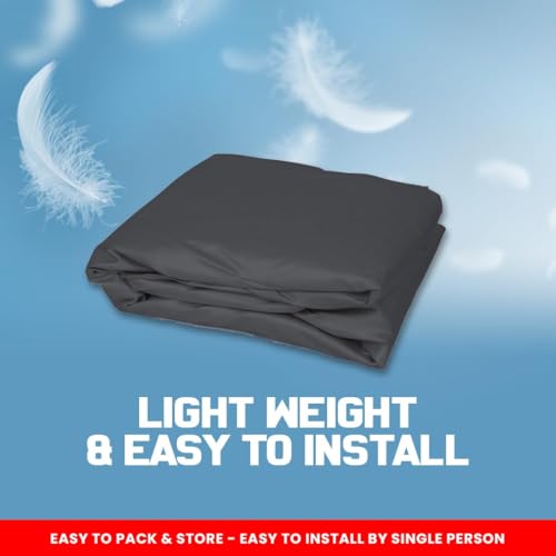 Image of Autofact Car Body Cover Compatible with Maruti Dzire 2025 Onwards | Triple-Stitched, Windproof with Buckle Belt, Elastic Hem, UV Protection, Scratchproof & Dustproof, Soft Feather-Like Fabric