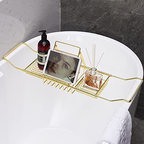 Supports de baignoire extensibles pour ordinateur portable et livre en métal
