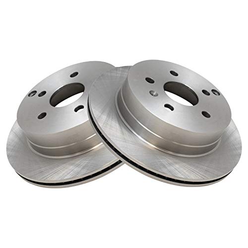 Image of TRQ Rear Brake Pad & Rotor Kit, with Chemical Kit Semi-Metallic Compatible with 2010-2017 Chevrolet Equinox GMC Terrain