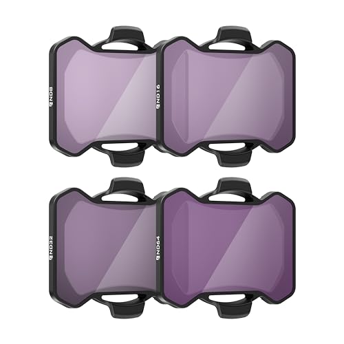 Freewell Standard Day 4Pack ND8 ND16 ND32 ND64 Filters for Avata 2