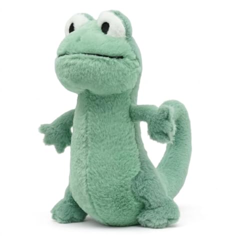 COYOCO Lizard Tom Seagreen Reptile Sculpture - 9.8 Figurative Desktop Accent for Office & Home - Aesthetic Minimalist Collector Model - Soft Interior Decor Piece