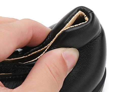 Girls’ School Uniform Dress Shoes Performance Mary Jane Flats Nubuck Black Size 2.5M4