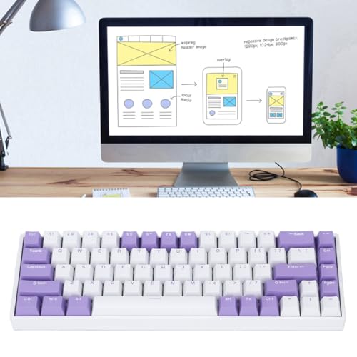 Teclado Mecánico ciciglow630nthcyb5 USB-C 60% RGB miniatura 7