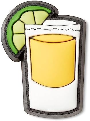 Crocs Unisex's Tequila Shooter Multicolor Shoe Charms-OneSize (10011207)