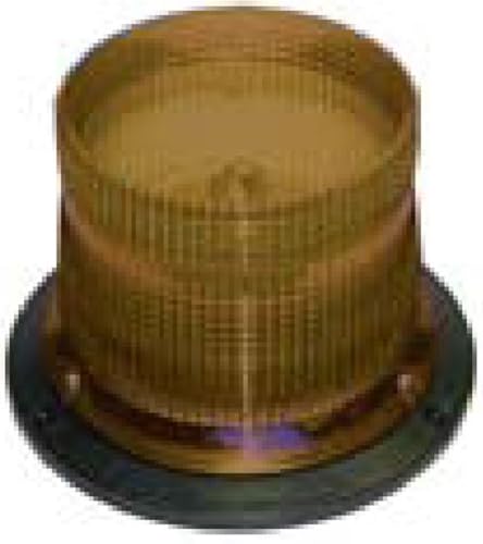 Eaton AC-MAX-A Double Flash Max Strobe, Amber Lens; Powerful Double Flash Light Burst; 60 Double Flashes per Minute; Durable, High Impact Lexan Construction; 5