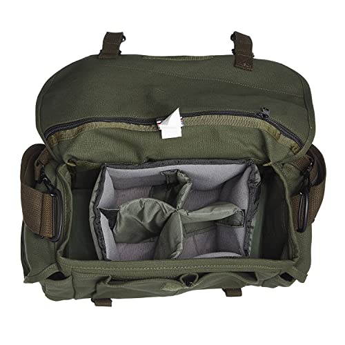 Bolso de hombro Domke F-2 original Olive para cámaras DSLR y mirrorless miniatura 2