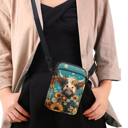 Image of Lightweight Small Crossbody Bags Cell Phone Purses Travel Pouch Shoulder Bag for Women