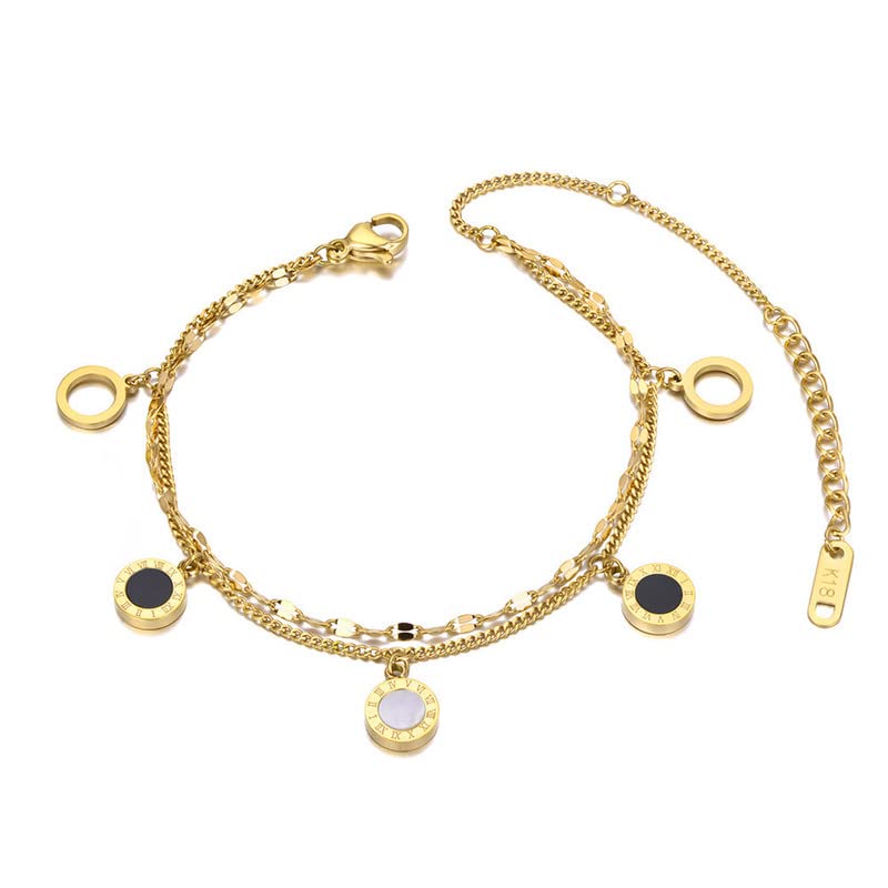 See full amazon price history chart for MYKI Multilayer Gold Plated Roman Letters Loose Bracelet For Women & Girls MYKI Multilayer Gold Plated Roman Letters Loose Bracelet For Women & Girls (B0B63N7V98) Amazon Price History, Amazon Price Tracker