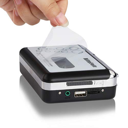 Feir Cassette Converter Portable Cassette to MP3 Converter Stereo USB Cassette Digital Tape MP3 Music Player to MP3 Format with Headphones No PC Required - Thumbnail 2
